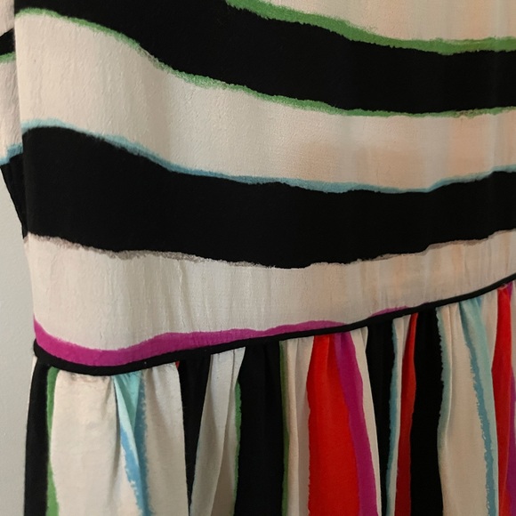Anthropologie Striped Short Sleeve Dress - Picture 4 of 13
